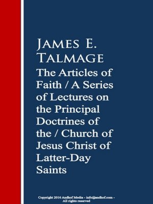 cover image of The Articles of Faith